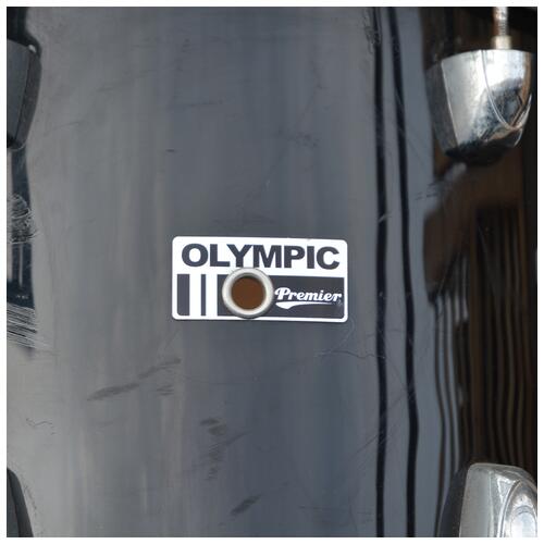 Image 2 - Premier Black 2000's 13" x 10" Olympic tom black paint - 2nd hand
