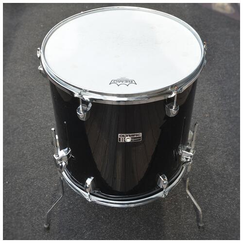 Image 1 - Premier Black 2000's 16" x 16" Olympic floor tom - 2nd hand