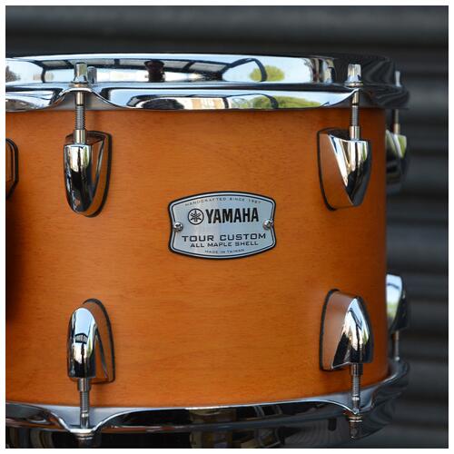 Image 7 - Yamaha Tour Custom Maple 10", 12", 14", 20" Shell Pack In Caramel Satin - 2nd Hand