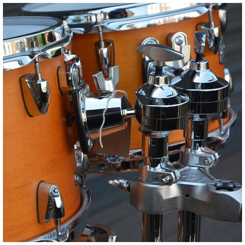 Image 3 - Yamaha Tour Custom Maple 10", 12", 14", 20" Shell Pack In Caramel Satin - 2nd Hand
