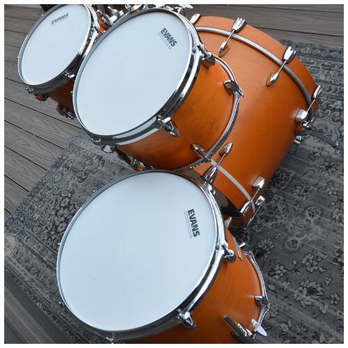 Image 14 - Yamaha Tour Custom Maple 10", 12", 14", 20" Shell Pack In Caramel Satin - 2nd Hand