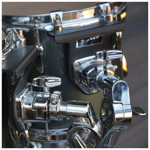 Image 3 - Pearl Export Series 10" 12" 14" 22" + 14" Snare Gun Metal Grey with Hardware and Cymbals - 2nd Hand