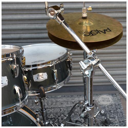 Image 11 - Pearl Export Series 10" 12" 14" 22" + 14" Snare Gun Metal Grey with Hardware and Cymbals - 2nd Hand