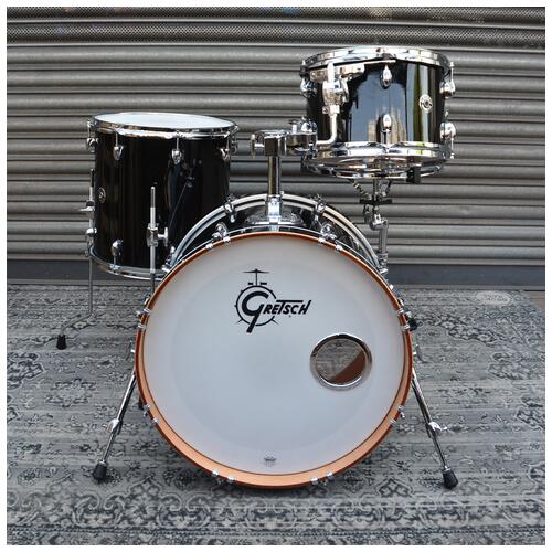 Image 2 - Gretsch Catalina Club 12", 14", 20" + 14" Snare Drum in Piano Black - 2nd Hand