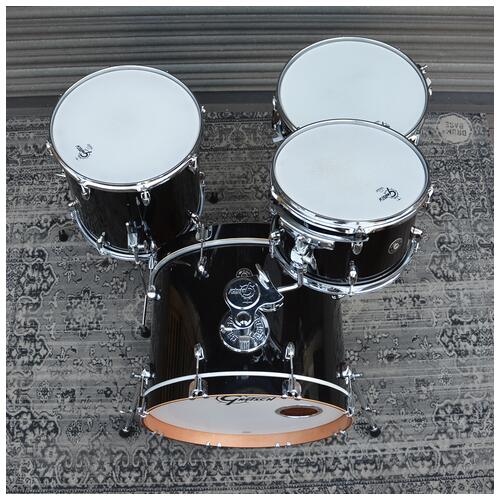 Image 9 - Gretsch Catalina Club 12", 14", 20" + 14" Snare Drum in Piano Black - 2nd Hand