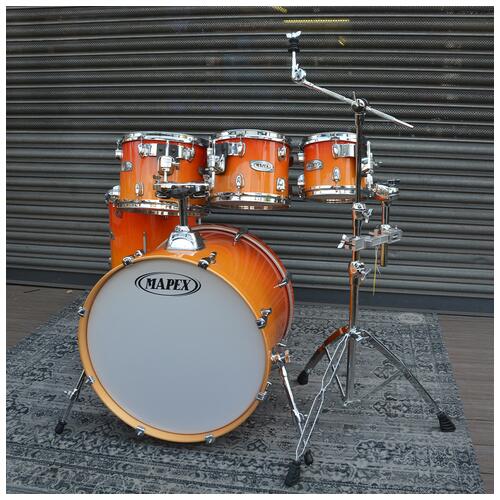 Image 7 - Mapex M Series 8" 10" 12" 14" floor tom 22" Sunburst Kit with Tom Stand