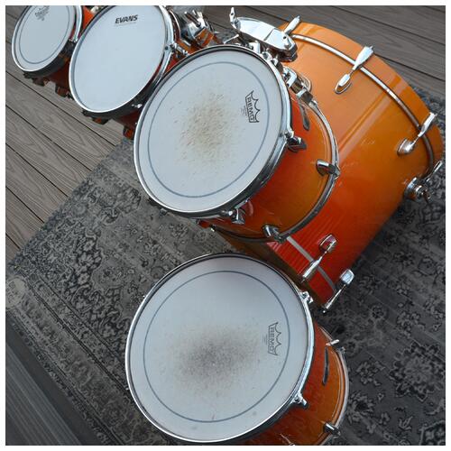 Image 14 - Mapex M Series 8" 10" 12" 14" floor tom 22" Sunburst Kit with Tom Stand