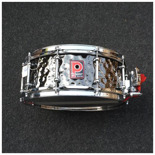 Image 1 - Premier Modern Classic 14"x6.5" Hammered Black Brass Snare Drum - 2nd Hand