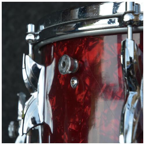 Image 5 - Premier 1960s 14"x5.5" Royal Ace Red Diamond Snare Drum - Vintage