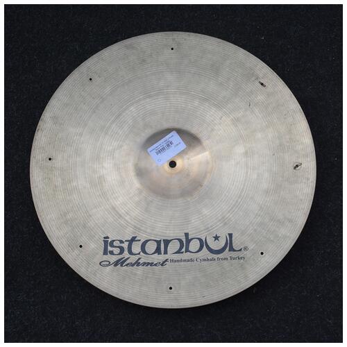 Image 3 - Istanbul Mehmet 20" With 2 Rivets Sizzle Ride Cymbal - 2nd Hand