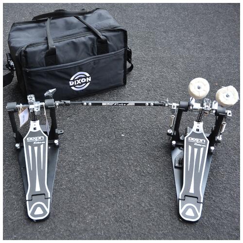 Image 1 - Dixon Kinde Series Double Bass Drum Pedal with case - 2nd Hand