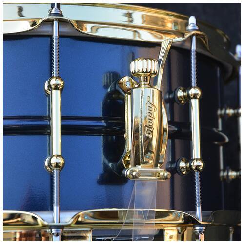 Image 8 - Ludwig BluePhonic Snare Drum 14" x 6.5" in. Midnight Blue Metallic - Open Box