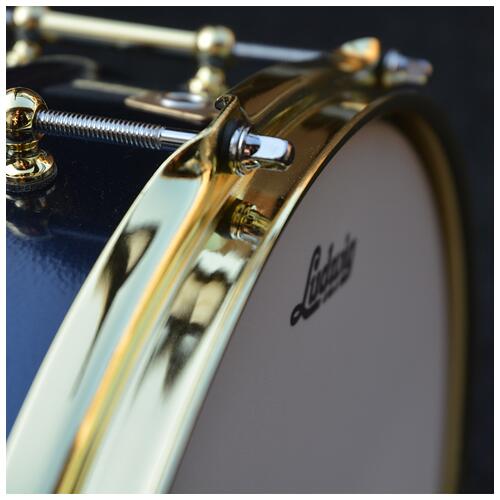 Image 9 - Ludwig BluePhonic Snare Drum 14" x 6.5" in. Midnight Blue Metallic - Open Box