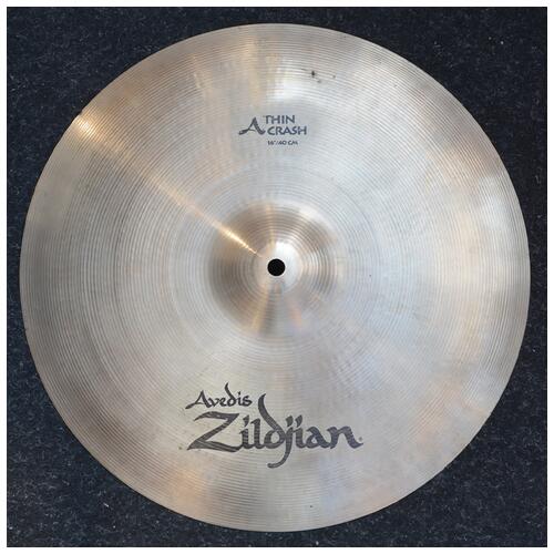 Image 1 - Zildjian 16" Avedis Thin Crash Cymbal - 2nd Hand