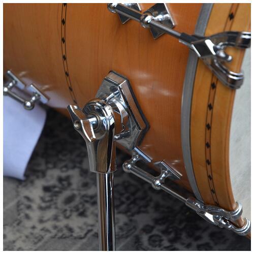 Image 10 - Johnny Craviotto 18x14" 12x8" 14x14" Professional Drum Kit in Natural  2nd Hand