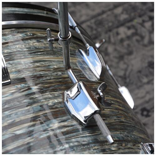 Image 12 - Ludwig 'Pre-serial' 1960s USA 'Super Classic' 13" 16" 22" in Blue Oyster Pearl COB hoops - 2nd Hand