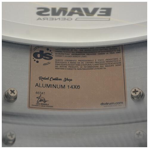 Image 7 - Ds Drums Seamless Aluminium 14" x 6" Snare Drum - Open Box product