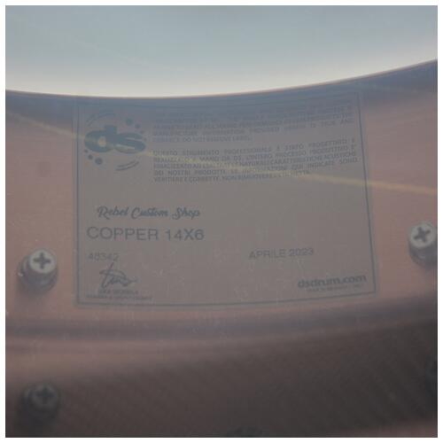 Image 7 - DS DRUM SEAMLESS COPPER 14" x 6" SNARE Drum - Open Box product
