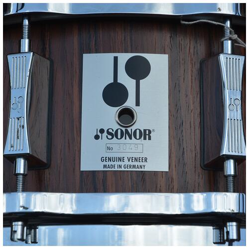 Image 3 - Sonor 14" x 5,75" Phonic Re-Issue Beech Snare Drum, Rosewood - 2nd Hand