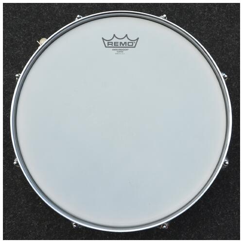 Image 5 - WFL Ludwig 1950s 14" x 5.5" White Pearl Jazz Festival Snare Drum - in Marine Pearl NOB Hoops - Vintage