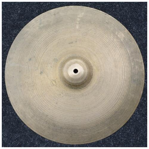 Zildjian 16" 1950s Avedis 'ride' stamped Crash/ride Cymbal - 'flea bite' on edge 1285g - Vintage