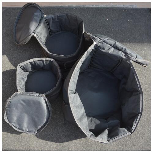 Image 2 - Kit Bag Drum Bag Set 12" x 10", 14" x 12" Mounted Tom 20" x 16" Bass Drum - 2nd Hand