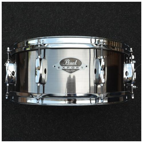 Image 1 - Pearl Export 14x5.5" Brushed Chrome Snare Drum - 2nd Hand