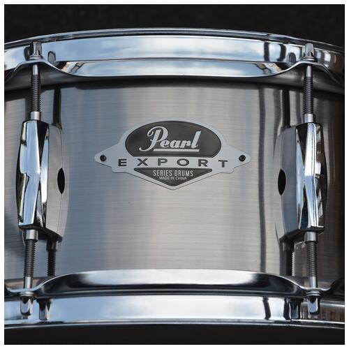 Image 2 - Pearl Export 14x5.5" Brushed Chrome Snare Drum - 2nd Hand