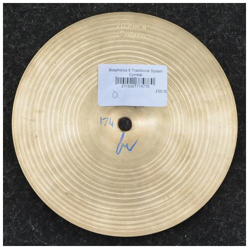 Image 2 - Bosphorus 8" Traditional Splash Cymbal - 2nd Hand