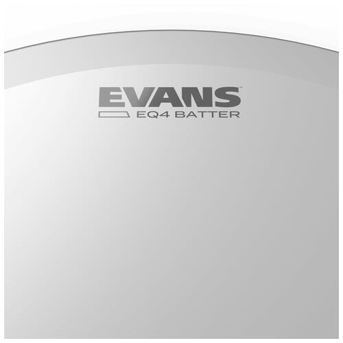 Image 3 - Evans EQ4 Frosted Bass Drum Heads