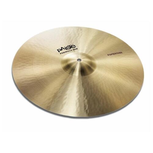 Paiste Formula 602 Paperthin Crash Cymbals