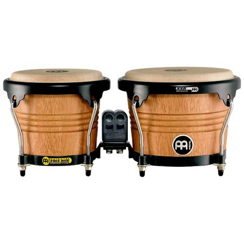 Meinl Marathon 6 3/4" & 8" Wood Bongo, Super Natural Finish