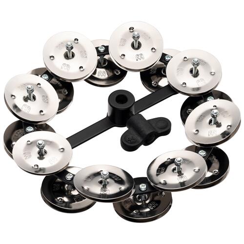 Image 1 - Meinl Percussion 5" Headliner® Series Hihat Tambourine, Dual row, Stainless steel jingles - HTHH2BK