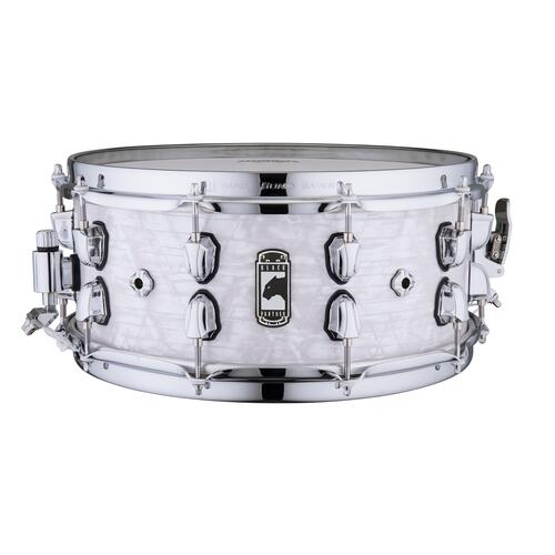 Image 1 - Mapex Black Panther Heritage 14"x6" Maple Snare Drum White Strata  BPNML4600CWD