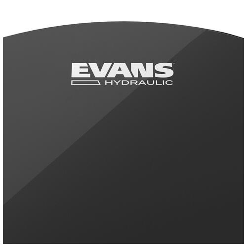 Image 3 - Evans Hydraulic Black 22" Bass Drum Head