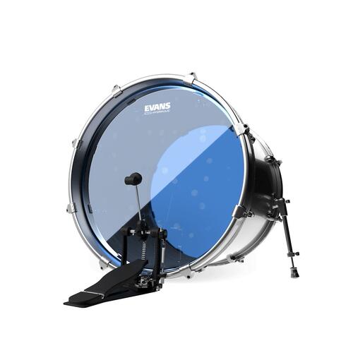 Image 2 - Evans Hydraulic Blue Bass Drum Heads