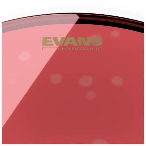 Image 3 - Evans Hydraulic Red Bass Drum Heads