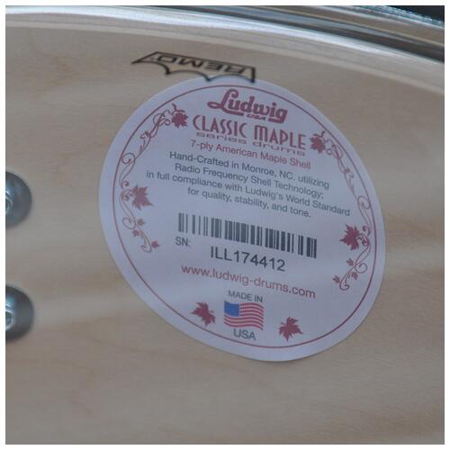 Image 15 - Ludwig 12", 14", 20 Classic Maple Downbeat Shell Pack