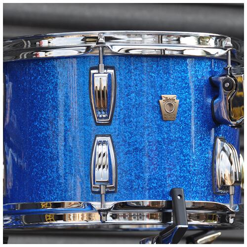 Image 3 - Ludwig 12", 16", 22" Classic Maple Fab in Blue Sparkle EU 