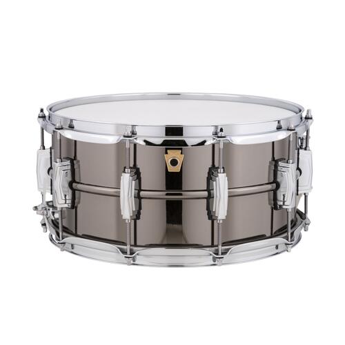 Image 3 - Ludwig Black Beauty 14x6.5" LB417 Supra-phonic Classic Lug Snare Drum