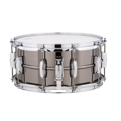 Image 2 - Ludwig Black Beauty 14x6.5" LB417 Supra-phonic Classic Lug Snare Drum