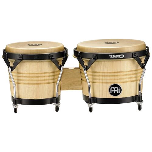 Meinl Luis Conte Series 6 3/4" & 8" Wood Bongo, Natural Finish