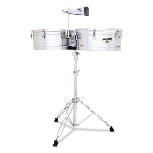 Image 2 - LP Matador 14" & 15" Timbale Set - Chrome LP M257