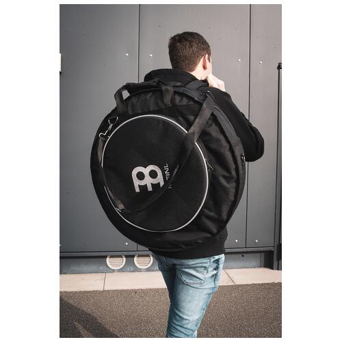 Image 3 - Meinl Professional 22" Cymbal Backpack, Black (MCB22-BP)