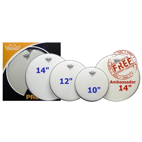 Image 1 - Remo Emperor Pro Pack Drum Heads