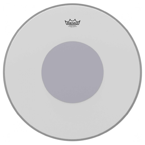 Remo Powerstroke 3 Bass Drum Head - Coated, Black Dot
