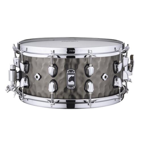Mapex Black Panther PERSUADER 14"x6.5" Hammered Brass Snare drum BPNBR465HCN