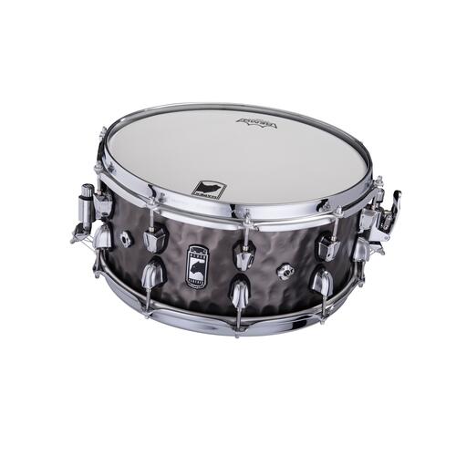 Image 2 - Mapex Black Panther PERSUADER 14"x6.5" Hammered Brass Snare drum BPNBR465HCN