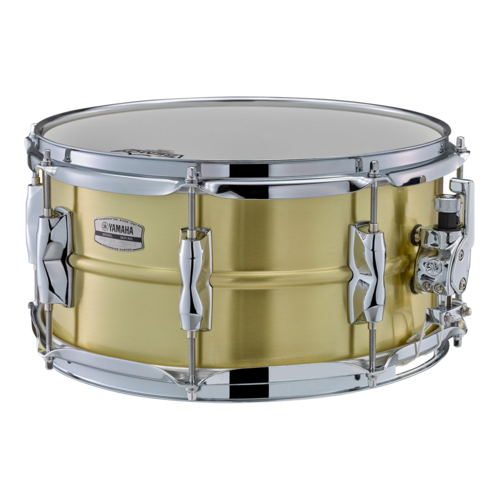 Image 3 - Yamaha Recording Custom 13" x 6.5" Brass Snare Drum - RRS1365