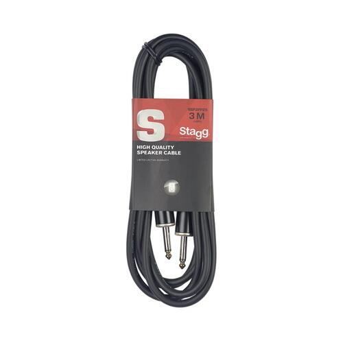 Stagg 3m Speaker Cable - Jack to Jack